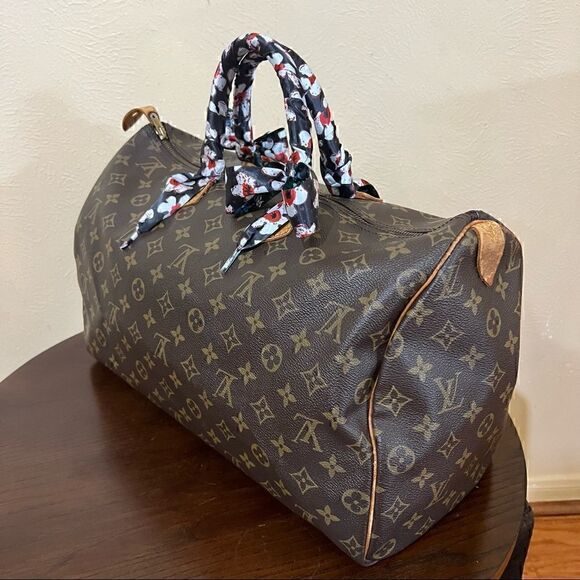 LOUIS VUITTON SPEEDY 40 Vintage February “87 Made in France 100% authentic! gUC - Picture 3 of 12